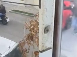 Vecinos captan momento en que hombre asalta a conductor en San Mateo, Naucalpan: VIDEO