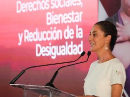 Claudia Sheinbaum recibe el respaldo de la izquierda española