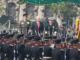 Fuerzas armadas dan bienvenida a Claudia Sheinbaum como Presidenta