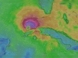 Rafael se dirige hacia el Golfo de México, en Cuba continuarán vientos huracanados, fuertes marejadas e inundaciones costeras