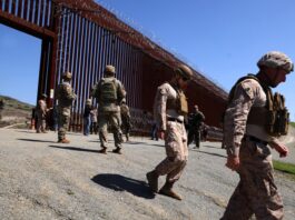 Frontera de California-México, una vez abrumada, ahora casi vacía