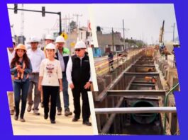 Sheinbaum supervisa construcción del colector de Chalco: ‘evitará inundaciones’ (VIDEO)